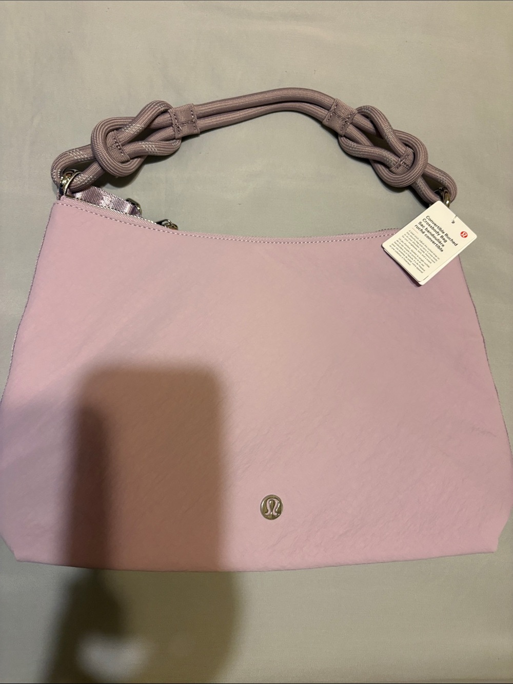 lululemon athletica Lilac Knotted-Handle Shoulder Bag